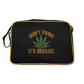 Cannabis - Sac Retro - noir/or - Dos