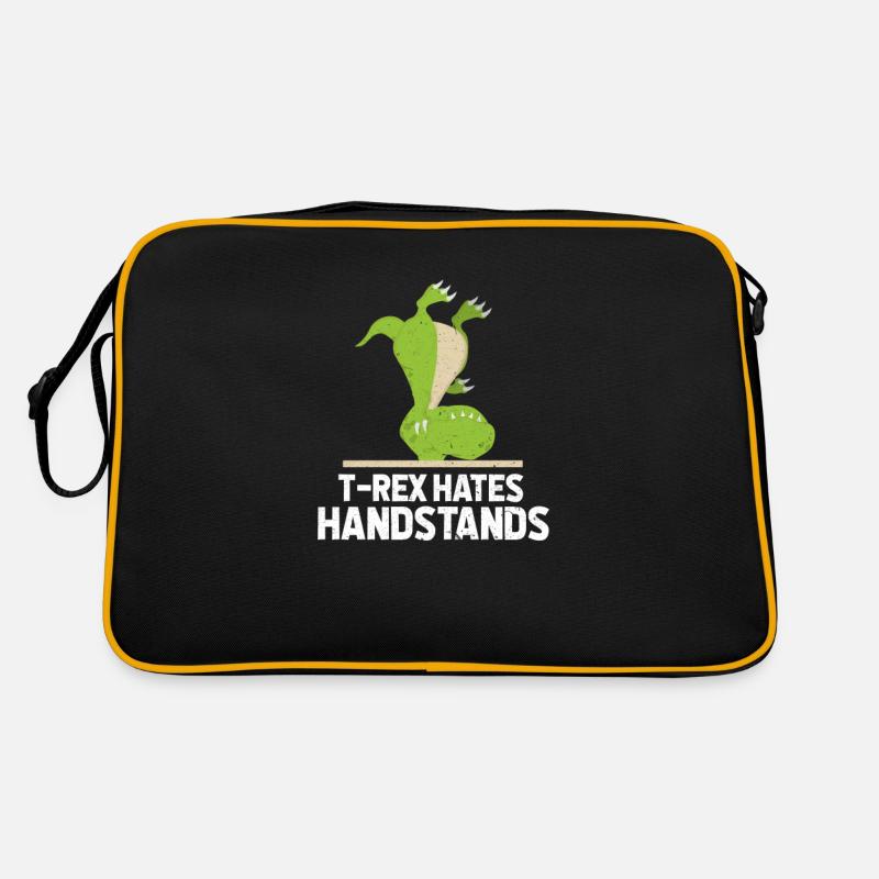 T-Rex handstand Retro Bag
