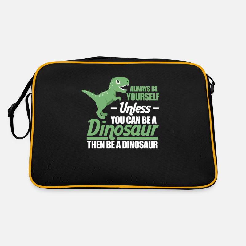 Dinosaurier Retro Tasche