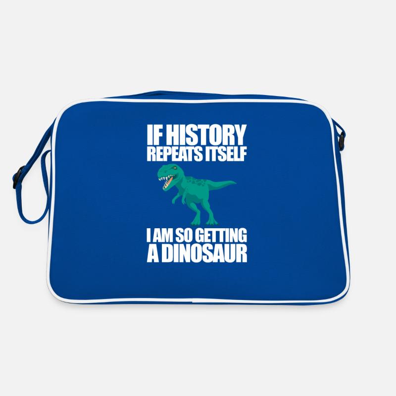 Dinosaurier Retro Tasche