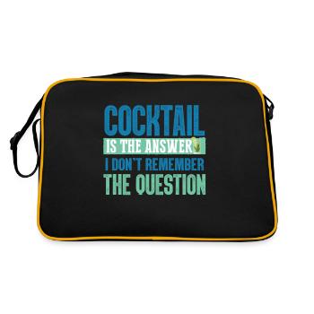 cocktails - Sac Retro - noir/or - Dos