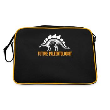paleontology - Retro Bag - black/gold - Back