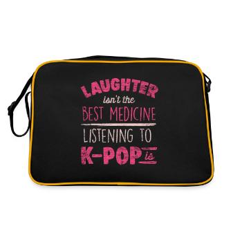 K-pop - Retro Bag - black/gold - Back
