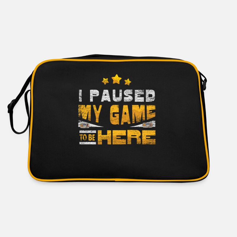 Gaming - Retro Bag - black/gold