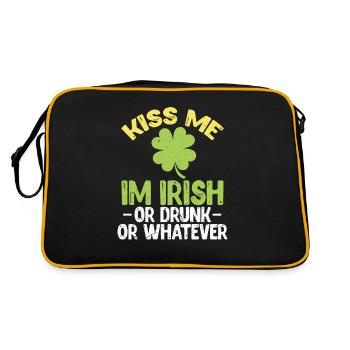 St Patricks Day - Sac Retro - noir/or - Dos