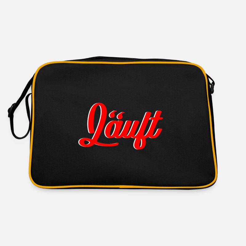 Läuft Retro Tasche