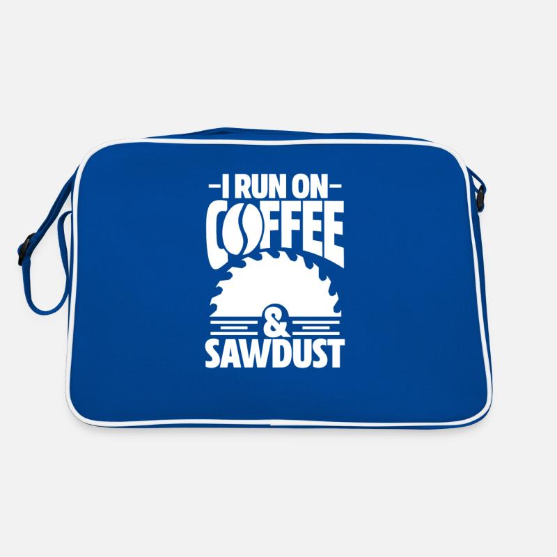 Carpenter carpenter carpenter wood coffee Retro Bag