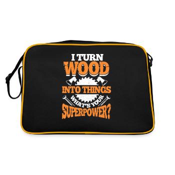 charpentier - Sac Retro - noir/or - Dos