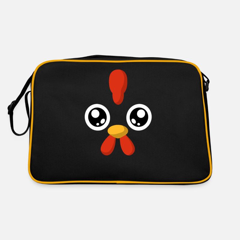 Chicken costume chicken disguise carnival Retro Bag
