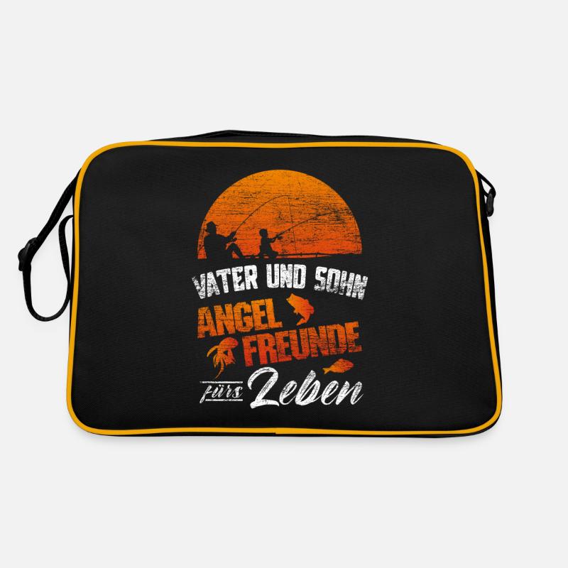 Père et fils de pêche Sac Retro