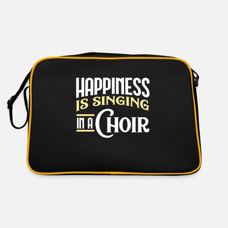 Chor Sänger Retro Tasche