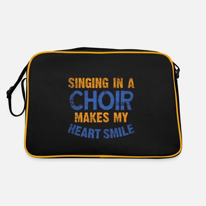 Choir singing Retro Bag