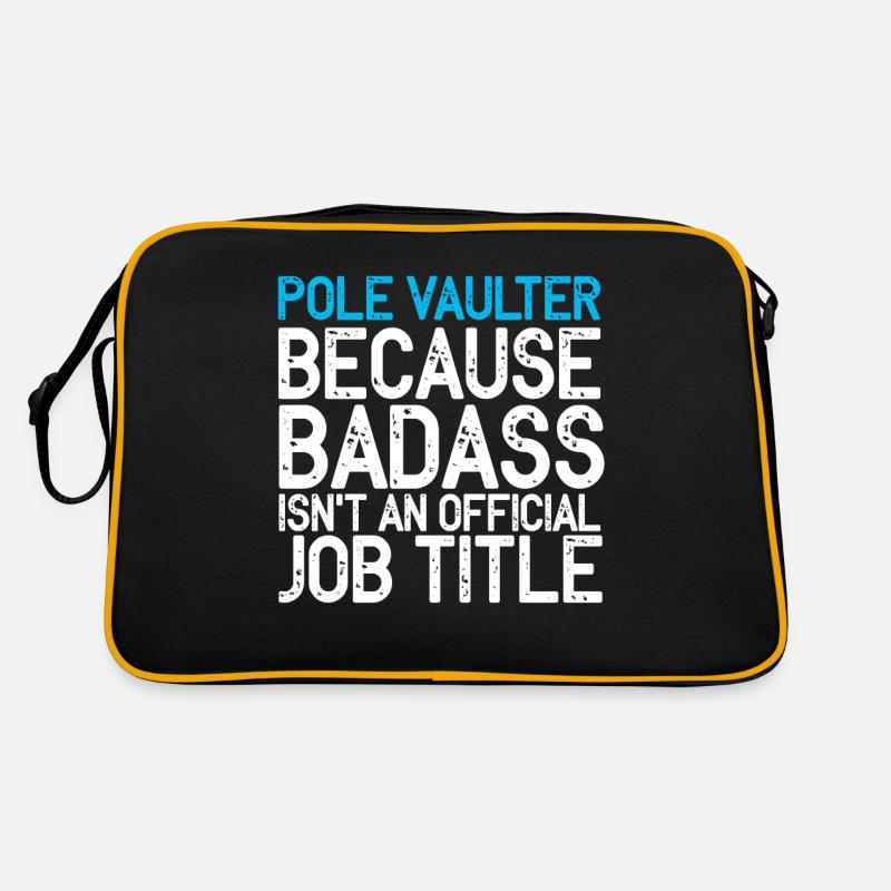 Pole Vault Vaulting Retro Bag