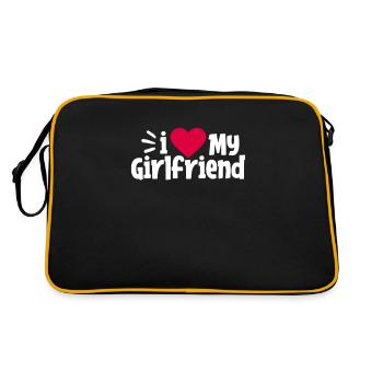 girlfriend - Retro Bag - black/gold - Back