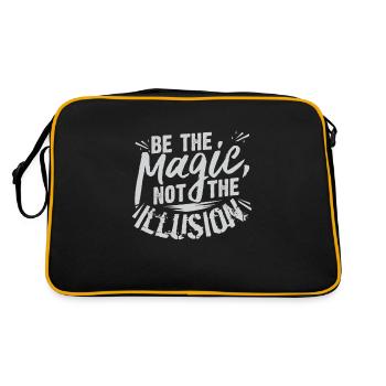 magie - Sac Retro - noir/or - Dos