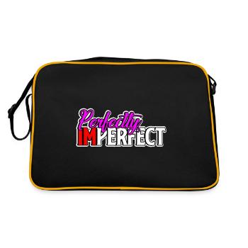 Parfaitement imparfait - Sac Retro - noir/or - Dos