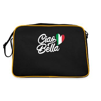 Ciao Bella - Retro Bag - black/gold - Back