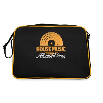 House - Retro Bag - black/gold - Back