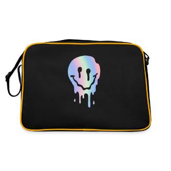Techno - Retro Bag - black/gold - Back