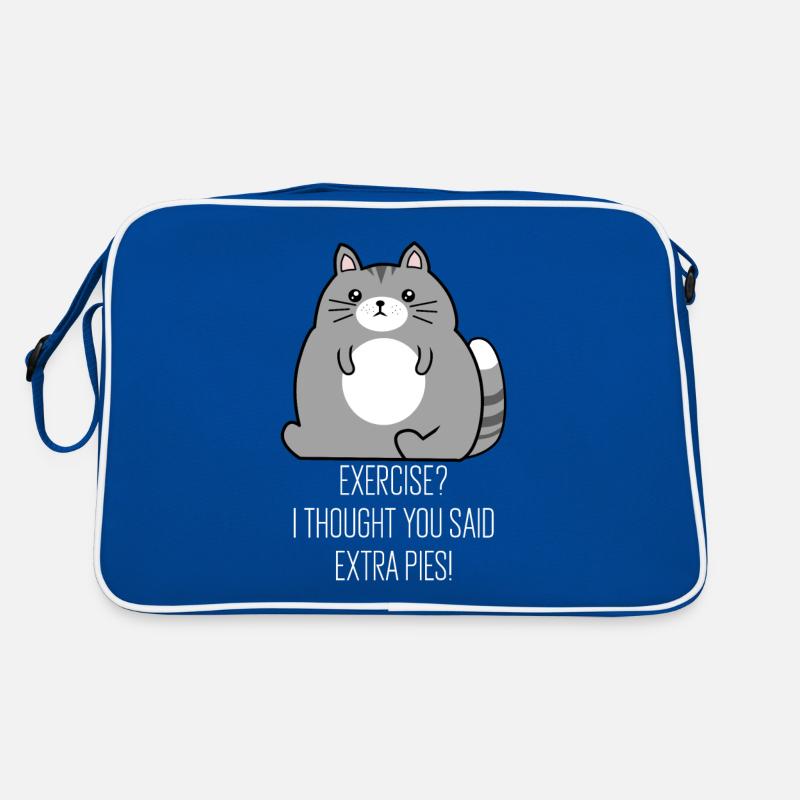 Fat cat, cat lovers, fat cats Retro Bag