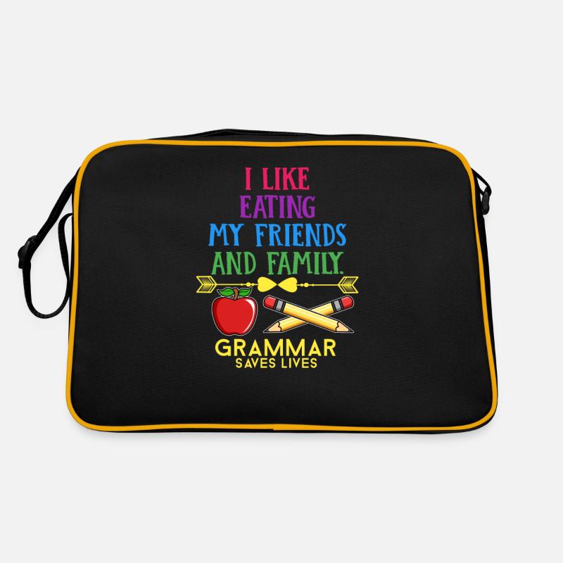 ESL Lehrer Englisch Lehrer Retro Tasche
