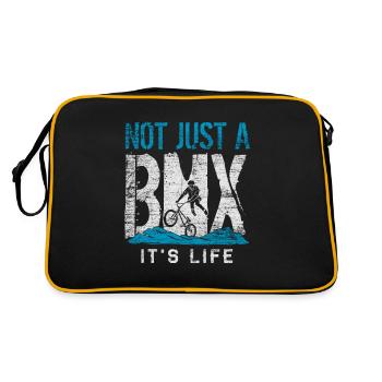BMX - Retro Bag - black/gold - Back