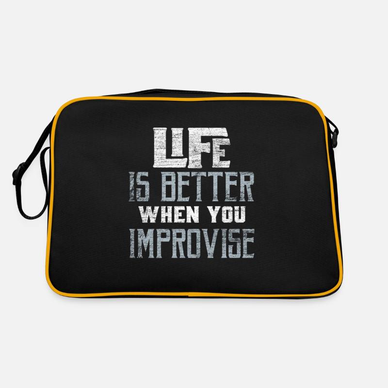 Improvisieren Improv Retro Tasche