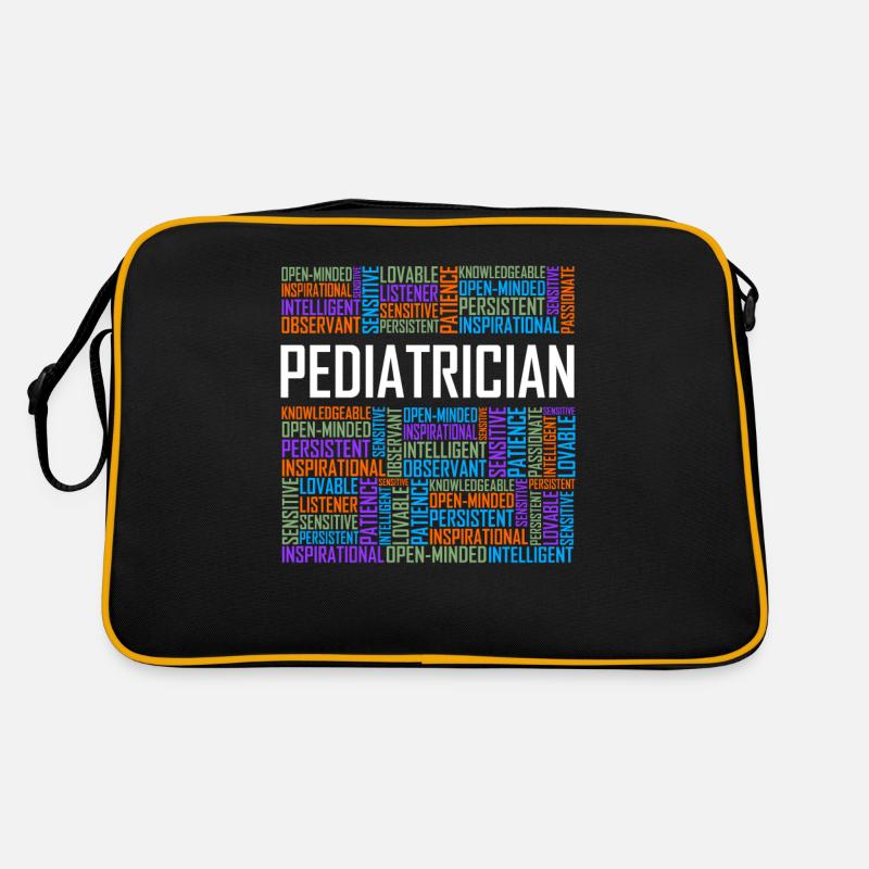 Mots de pédiatre Sac Retro