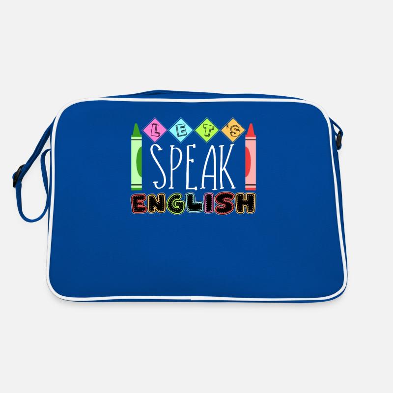 ESL Lehrer Englisch Lehrer Retro Tasche