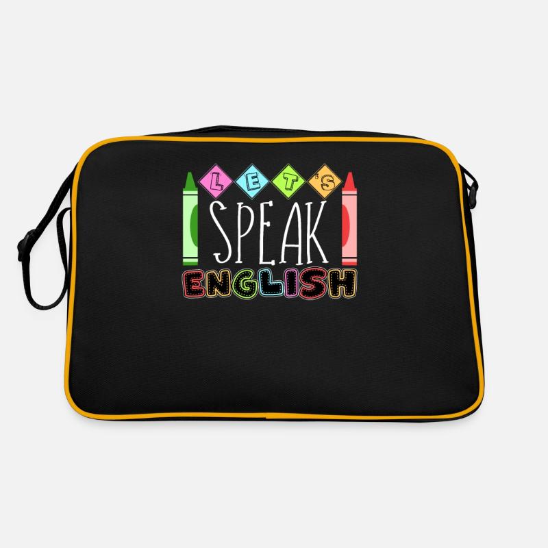 ESL Lehrer Englisch Lehrer Retro Tasche