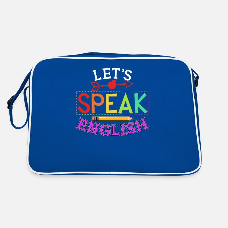 ESL Lehrer Englisch Lehrer Retro Tasche