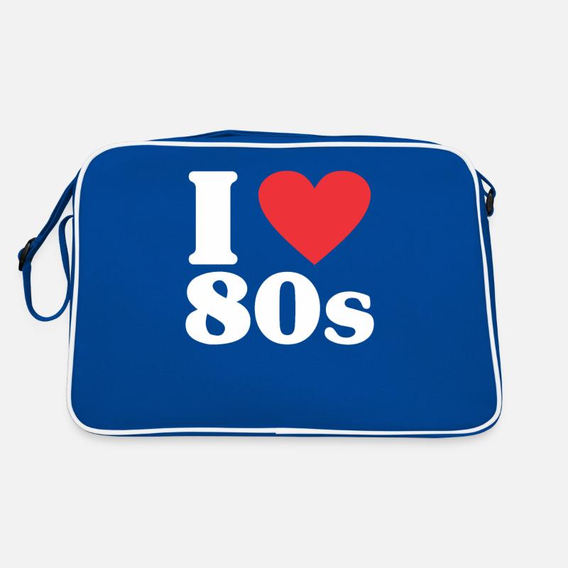 80er Liebe Herz Nostalgie Geschenk Geburtstag Retro Tasche