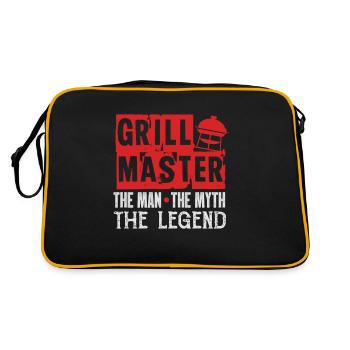 Grilling grill master - Retro Bag - black/gold - Back