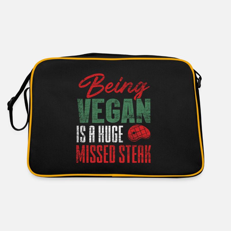 Grilling steak Retro Bag