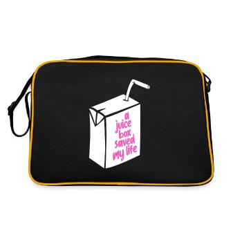 diabetes - Retro Bag - black/gold - Back