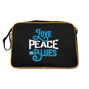 Blues - Sac Retro - noir/or - Dos
