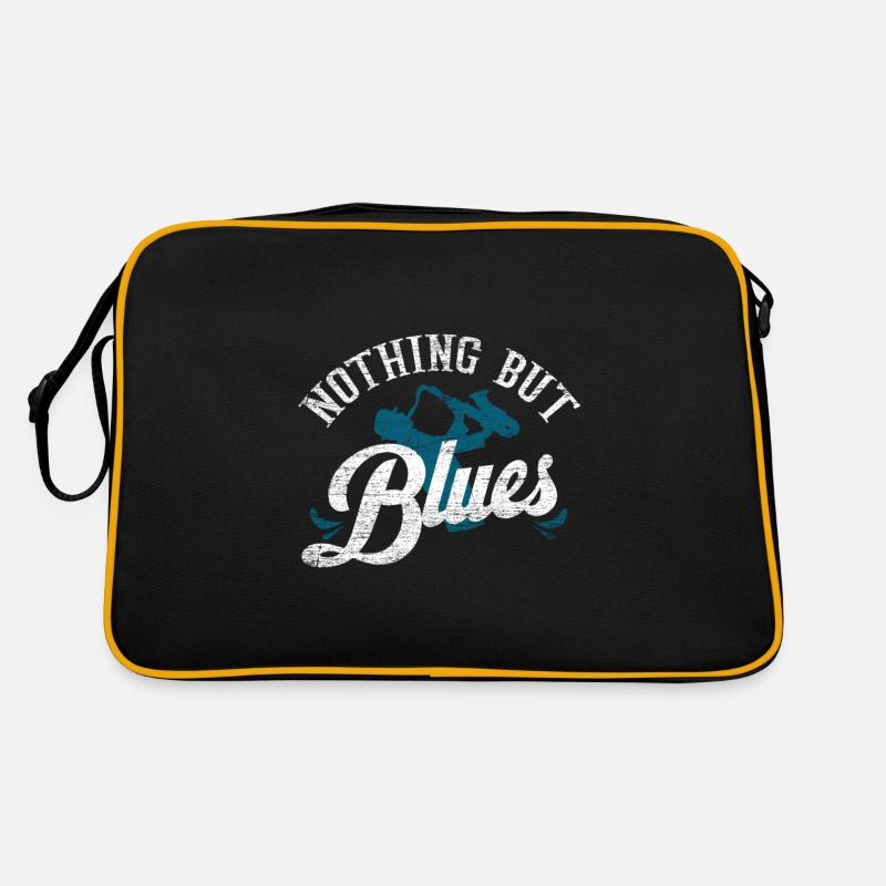blues - Retro Bag - black/gold