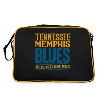 Blues - Sac Retro - noir/or - Dos