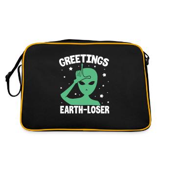 Extraterrestre - Sac Retro - noir/or - Dos
