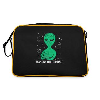 Extraterrestre - Sac Retro - noir/or - Dos