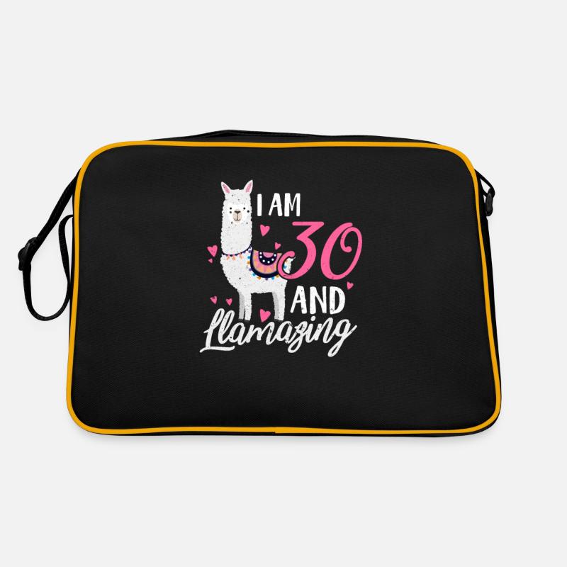 30e anniversaire de lama Sac Retro