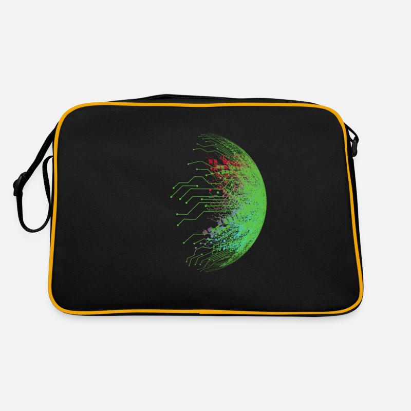 Binary code Retro Bag