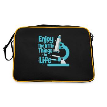 biology - Retro Bag - black/gold - Back