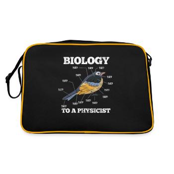 Biology - Retro Bag - black/gold - Back