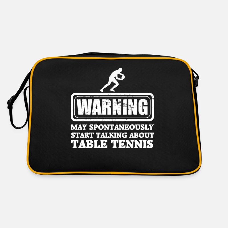 Tennis de table ping pong ping pong Sac Retro