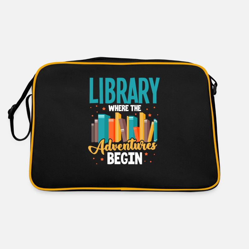 Library Retro Bag