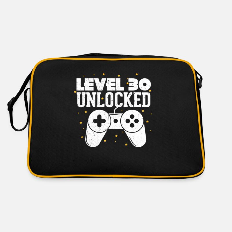 Niveau 30 30e anniversaire 30 ans de cadeau de jeu Sac Retro