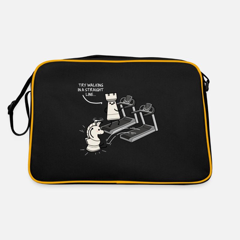 Chess player chess master chess - Retro Bag - black/gold