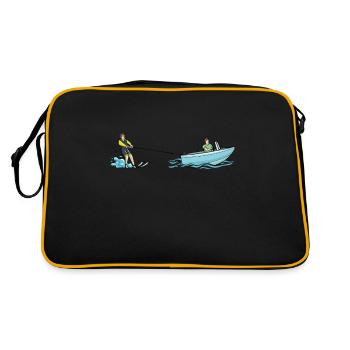 Ski nautique - Sac Retro - noir/or - Dos