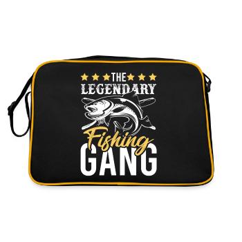 Fisher Gang Team - Retro Bag - black/gold - Back